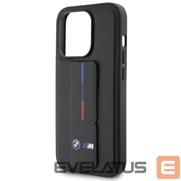 Back panel cover BMW BMW Grip Hot Stamp case for iPhone 15 Pro - black