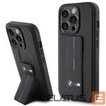 Back panel cover BMW  BMW Grip Hot Stamp case for iPhone 15 Pro Max - black 