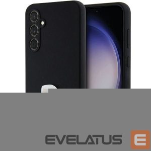 Back panel cover Karl Lagerfeld  Karl Lagerfeld Silicone Ikonik Metal Pin case for Samsung Galaxy S23 FE - black 