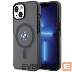 Back panel cover BMW  BMW IML Signature MagSafe case for iPhone 15 Plus / 14 Plus - black 