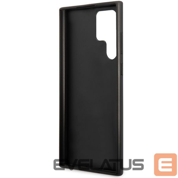 Other Phone Accessory Guess Guess 4G Metal Gold Logo case for Samsung Galaxy S24 Ultra - black