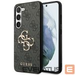 Other Phone Accessory Guess  Guess 4G Big Metal Logo case for Samsung Galaxy S24 - black