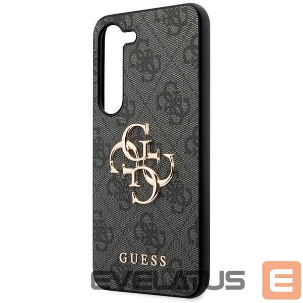 Other Phone Accessory Guess Guess 4G Big Metal Logo case for Samsung Galaxy S24 - black