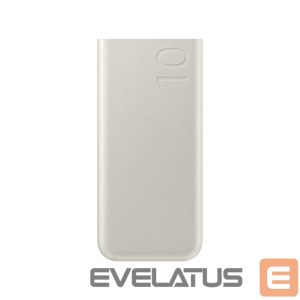 Power bank Samsung  Powerbank Samsung EB-P3400XUEGEU FastCharge 2x USB-C 25W 10000mAh - beige 