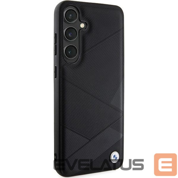 Other Phone Accessory BMW BMW BMHCS24M23RCGPK S24+ S926 black/black hardcase Signature Leather Crossing Lines Pattern