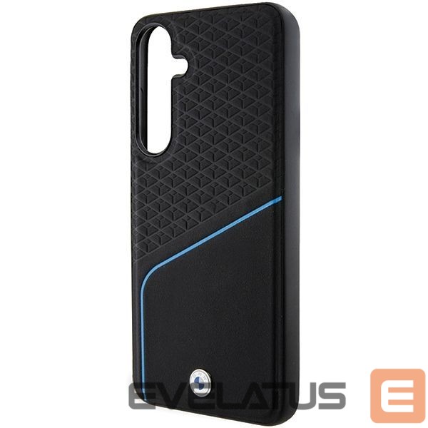 Other Phone Accessory BMW BMW BMHMS24M23RDCLK S24+ S926 black/black hardcase Signature Leather Textured & Line MagSafe