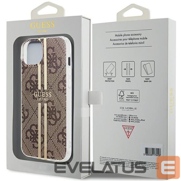 Back panel cover Guess Brown