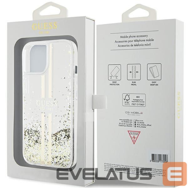 Back panel cover Guess Transparent