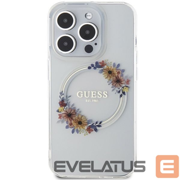 Back panel cover Guess Transparent