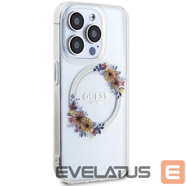 Back panel cover Guess Transparent