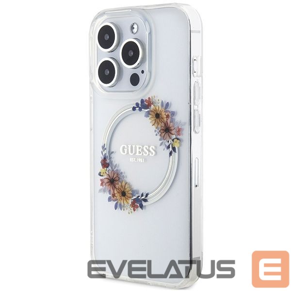 Back panel cover Guess Transparent