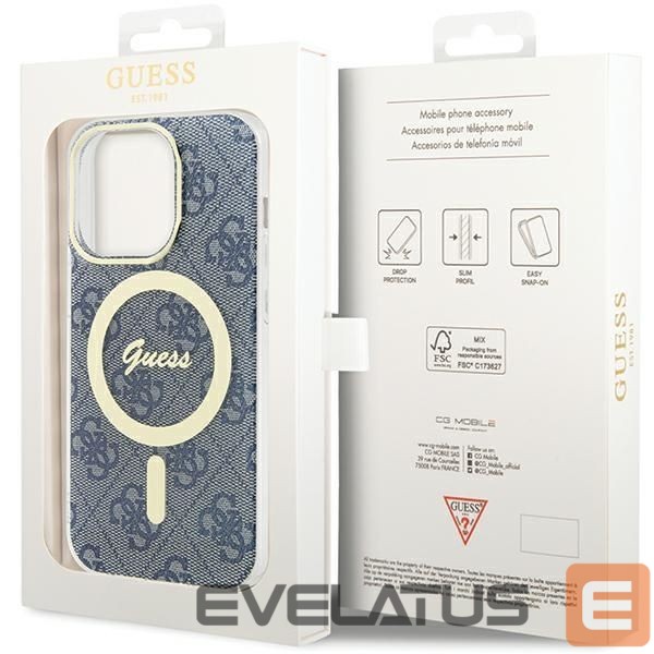 Back panel cover Guess Blue