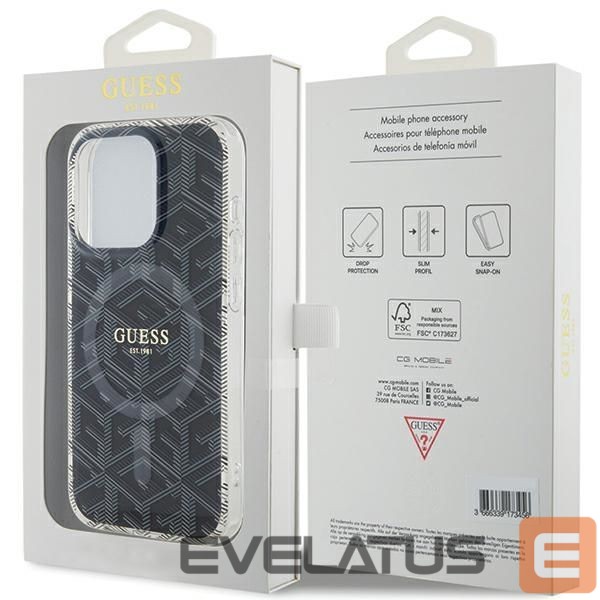 Back panel cover Guess Black