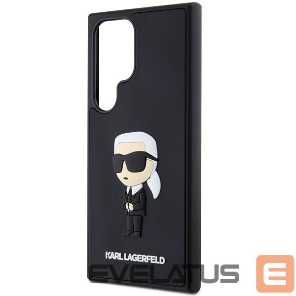 Other Phone Accessory Karl Lagerfeld Karl Lagerfeld 3D Rubber Ikonik Case for Samsung Galaxy S24 Ultra - Black