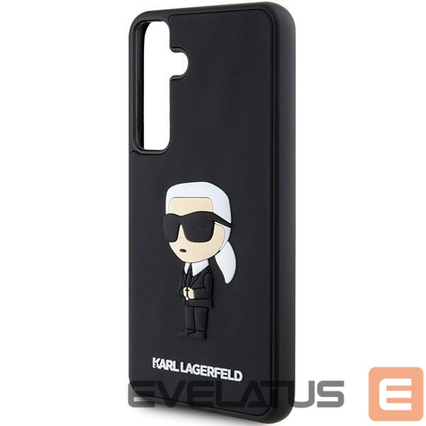 Other Phone Accessory Karl Lagerfeld Karl Lagerfeld 3D Rubber Ikonik case for Samsung Galaxy S24+ - black