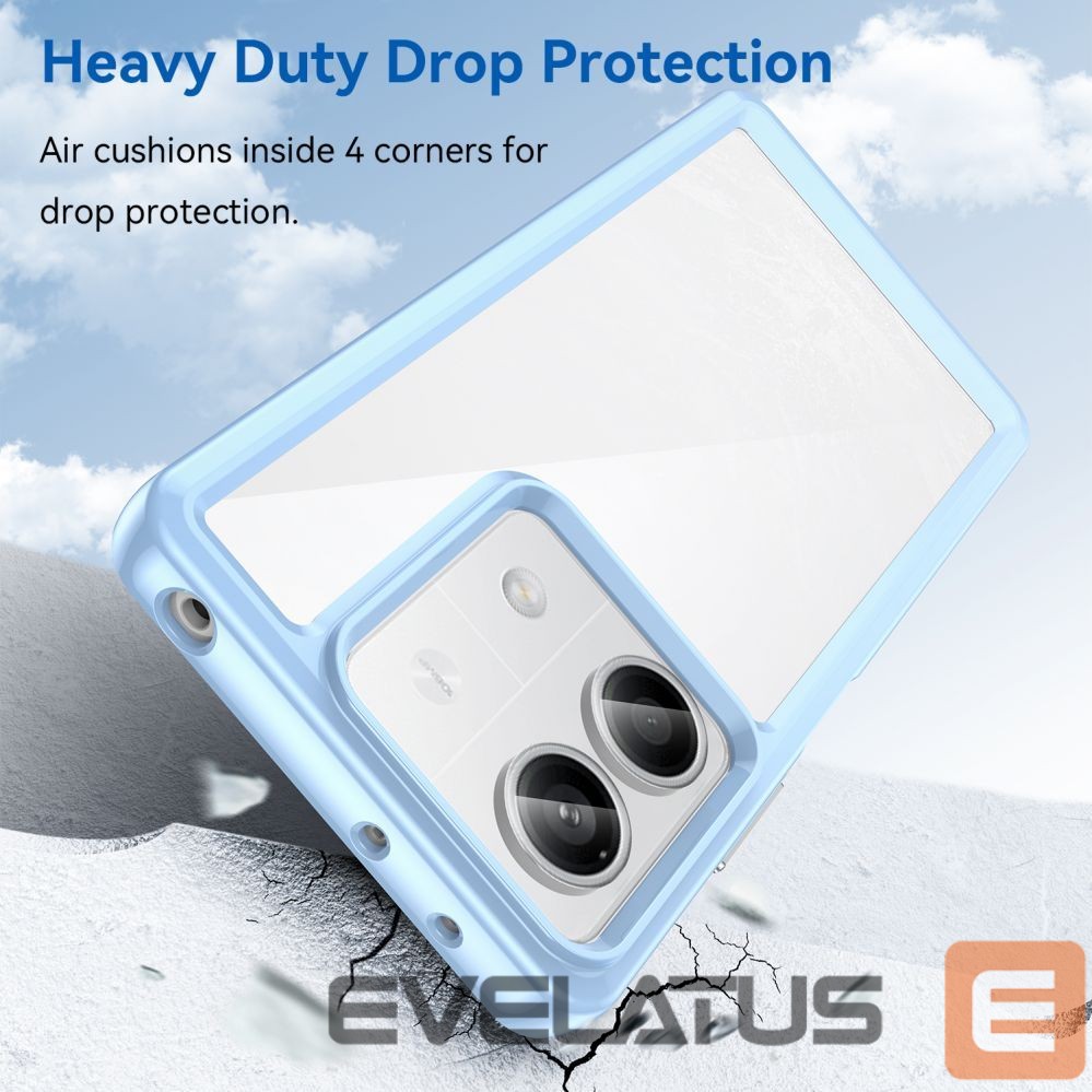 Back panel cover Hurtel Blue