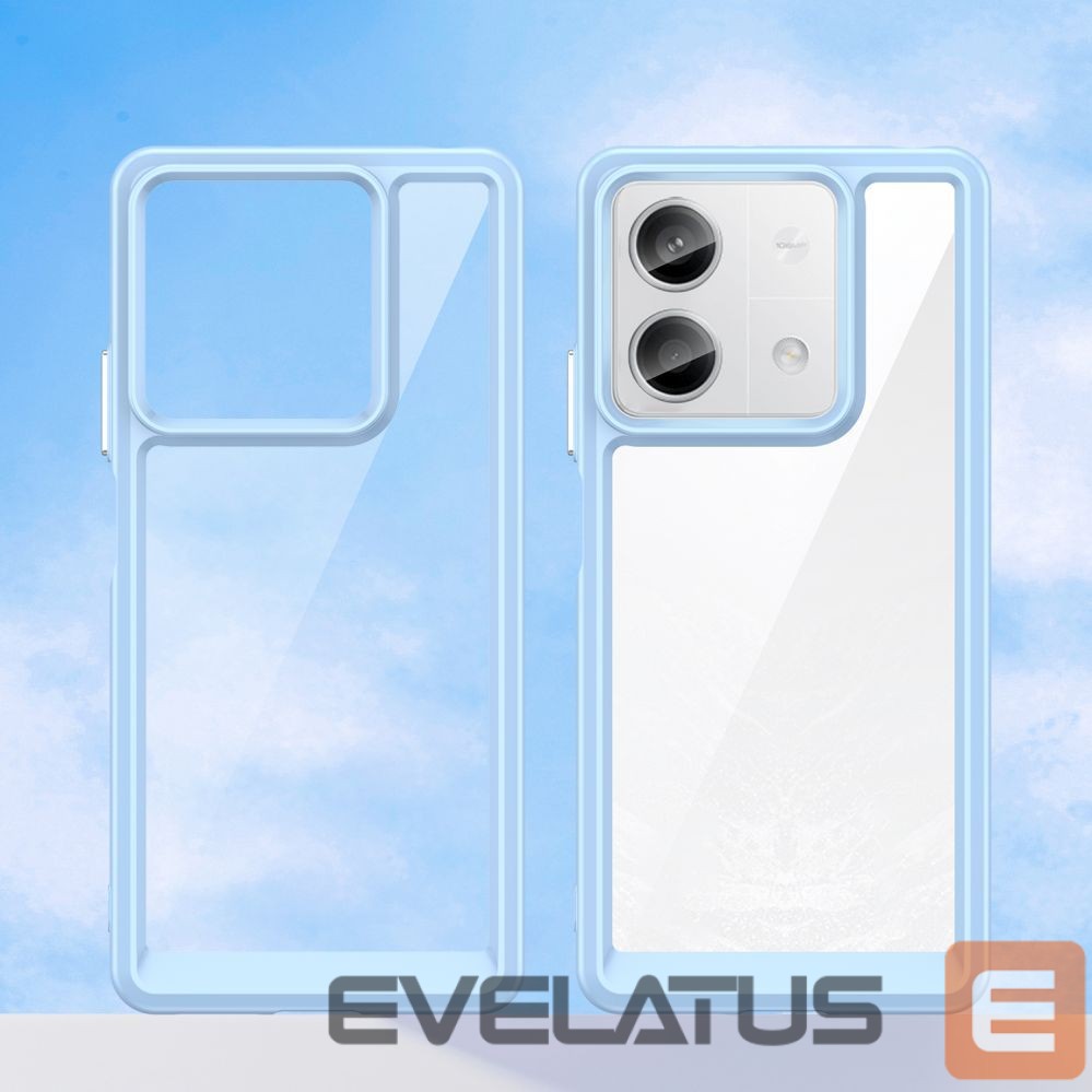 Back panel cover Hurtel Blue