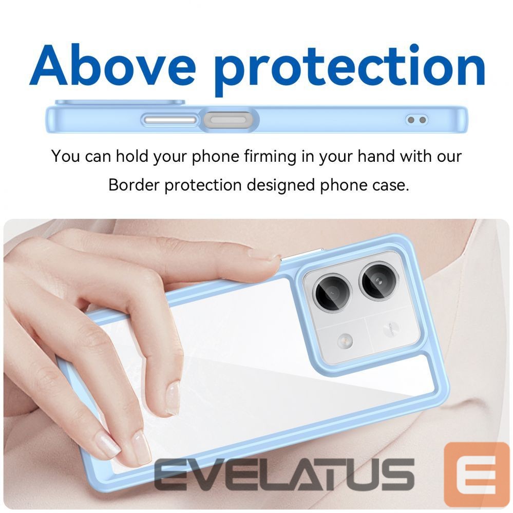 Back panel cover Hurtel Blue