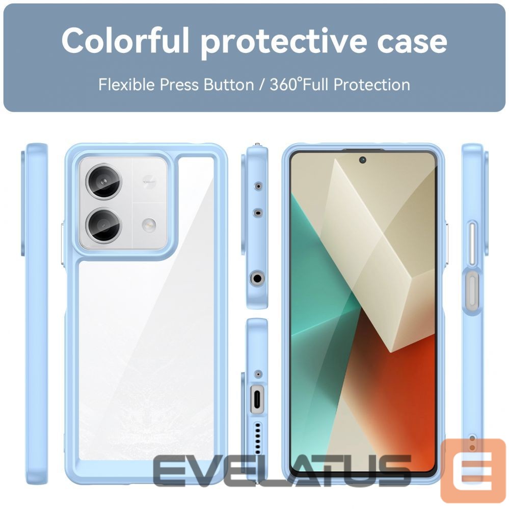 Back panel cover Hurtel Blue