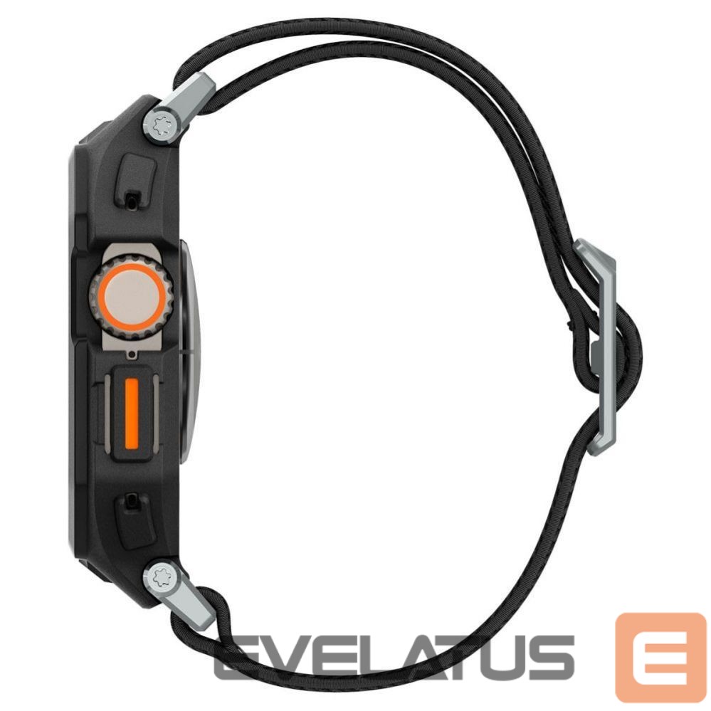 Other Phone Accessory Spigen Spigen Lite Fit Pro Case with Strap for Apple Watch Ultra 1 / 2 (49mm) - Matte Black