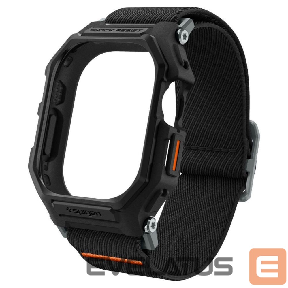 Other Phone Accessory Spigen Spigen Lite Fit Pro Case with Strap for Apple Watch Ultra 1 / 2 (49mm) - Matte Black