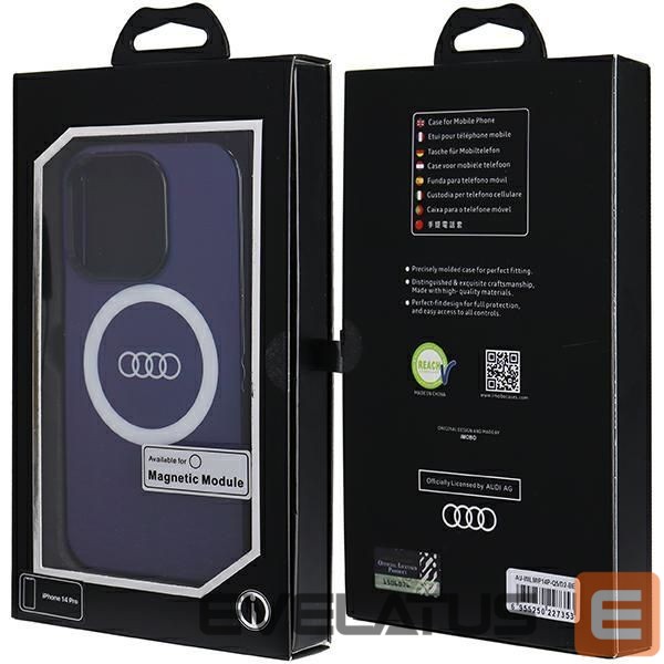 Back panel cover Audi Blue