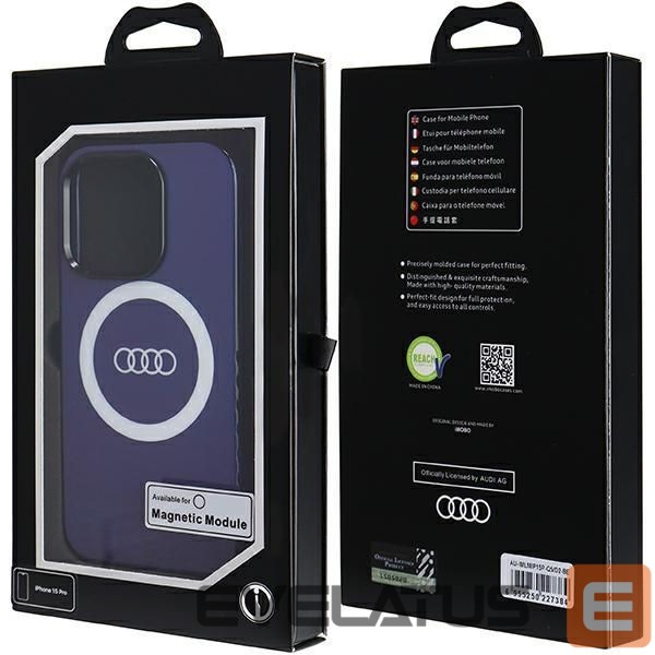Back panel cover Audi Blue