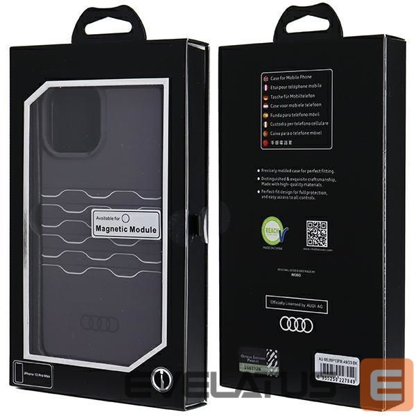 Back panel cover Audi Black