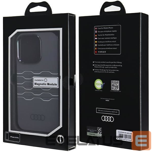 Back panel cover Audi Black