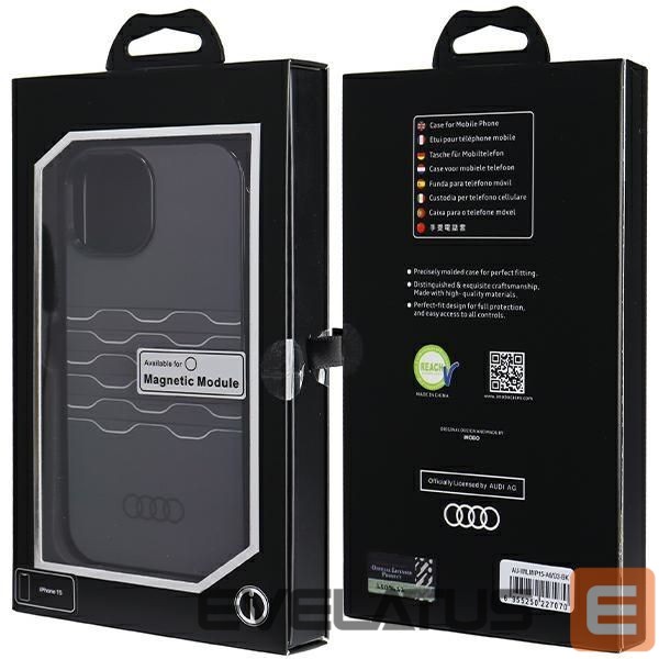 Back panel cover Audi Black