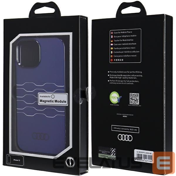 Back panel cover Audi Blue