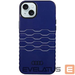 Back panel cover Audi  Audi IML MagSafe case for iPhone 15 Plus / 14 Plus - blue