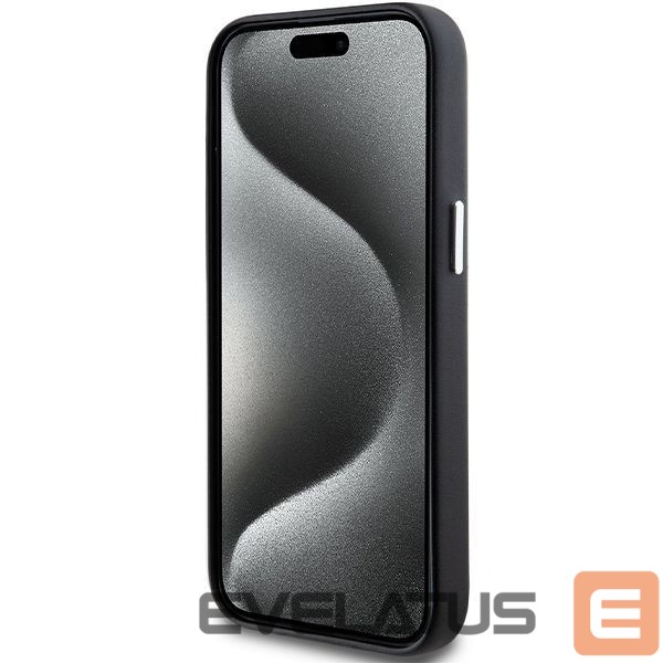 Back panel cover BMW BMW Signature Wrapped Metal MagSafe Case for iPhone 14/15/13 - Black