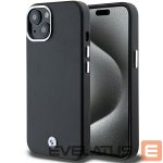 Back panel cover BMW  BMW Signature Wrapped Metal MagSafe Case for iPhone 15/14/13 - Black 