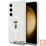 Back panel cover Karl Lagerfeld  Karl Lagerfeld IML Ikonik MagSafe case for Samsung Galaxy S23 - transparent 