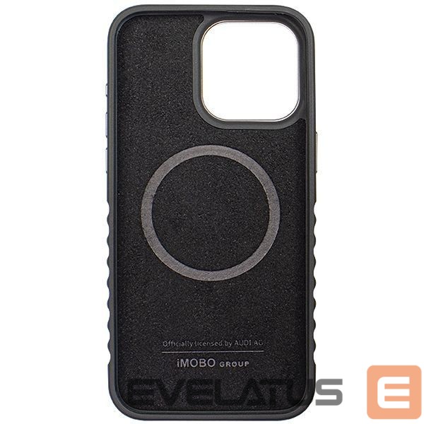 Other Phone Accessory Audi Audi Genuine Leather case with MagSafe for iPhone 14 Pro - black and red