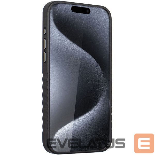 Other Phone Accessory Audi Audi Genuine Leather case with MagSafe for iPhone 15 Pro Max - black and red