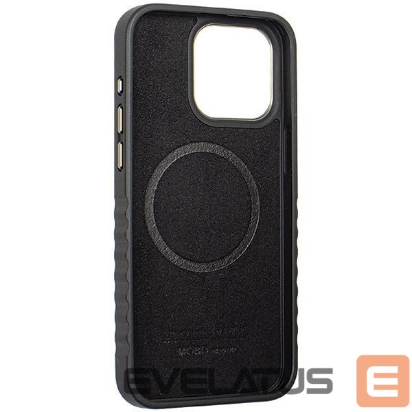 Other Phone Accessory Audi Audi Genuine Leather case with MagSafe for iPhone 15 Pro Max - black and red