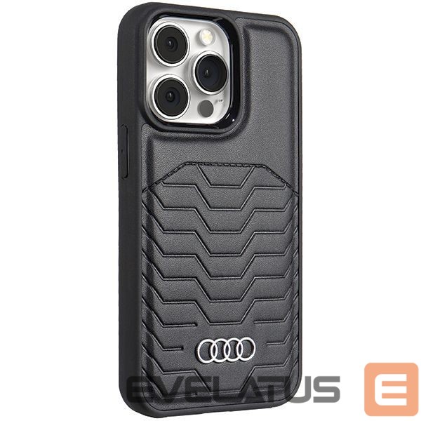 Other Phone Accessory Audi Audi Synthetic Leather case with MagSafe for iPhone 13 Pro Max - black