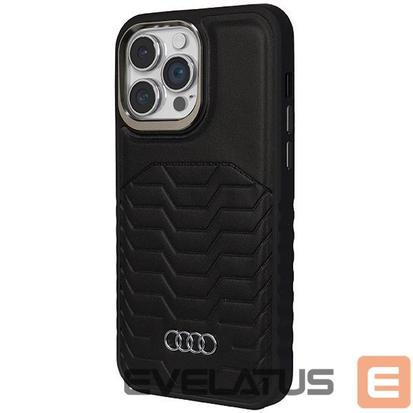 Other Phone Accessory Audi Audi Synthetic Leather case with MagSafe for iPhone 14 Pro Max - black