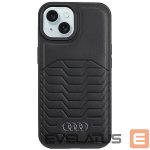 Other Phone Accessory Audi  Audi Synthetic Leather Case with MagSafe for iPhone 15 Plus / 14 Plus - Black