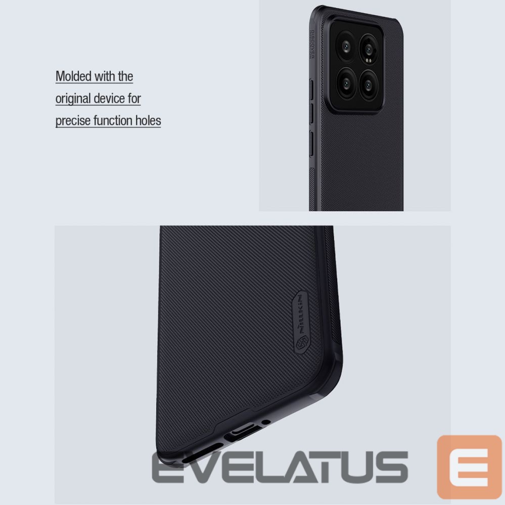 Back panel cover Nillkin Nillkin Super Frosted Shield Pro Magnetic Case for Xiaomi 14 Pro - black