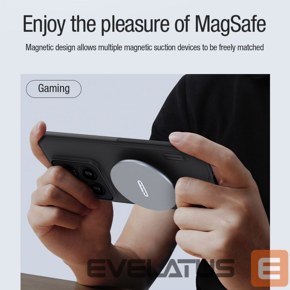 Back panel cover Nillkin Nillkin Super Frosted Shield Pro Magnetic Case for Xiaomi 14 Pro - black