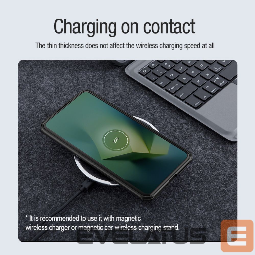 Back panel cover Nillkin Nillkin Super Frosted Shield Pro Magnetic Case for Xiaomi 14 Pro - black