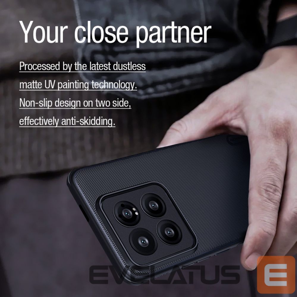 Back panel cover Nillkin Nillkin Super Frosted Shield Pro Magnetic Case for Xiaomi 14 Pro - black