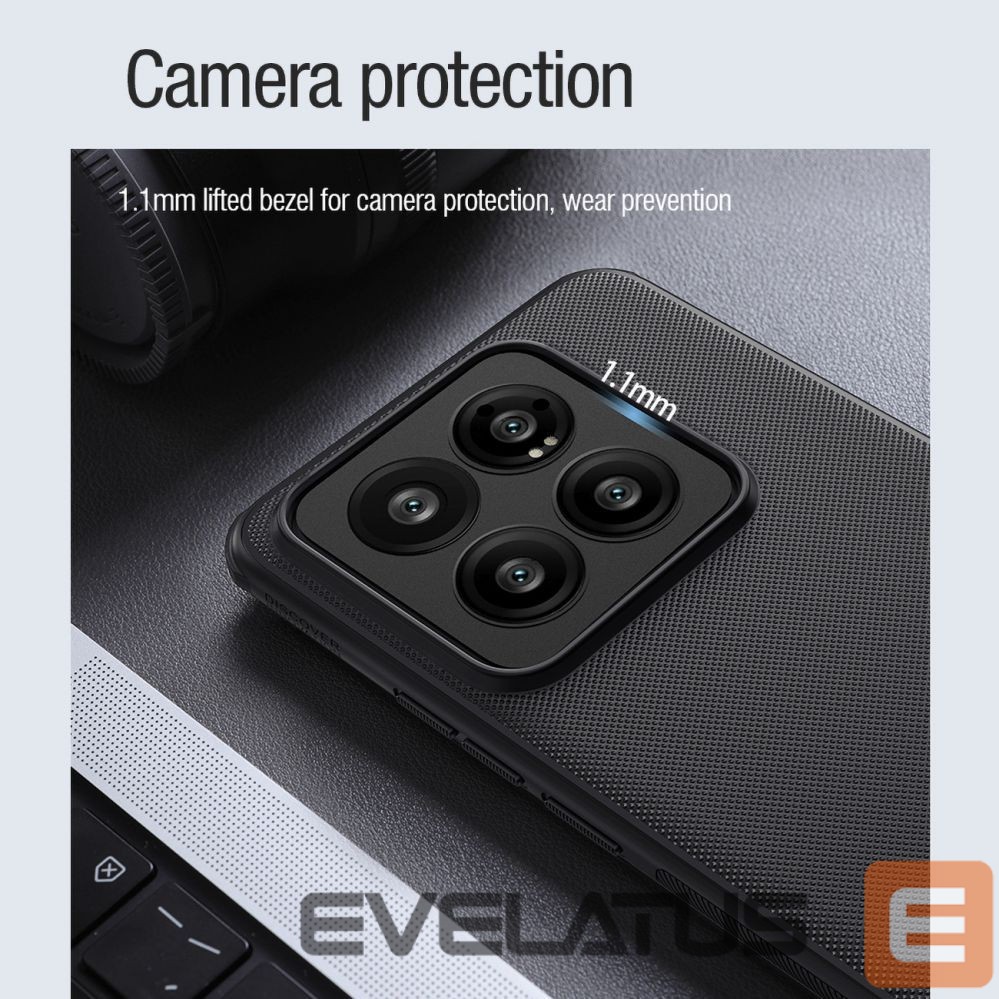 Back panel cover Nillkin Nillkin Super Frosted Shield Pro Magnetic Case for Xiaomi 14 Pro - black