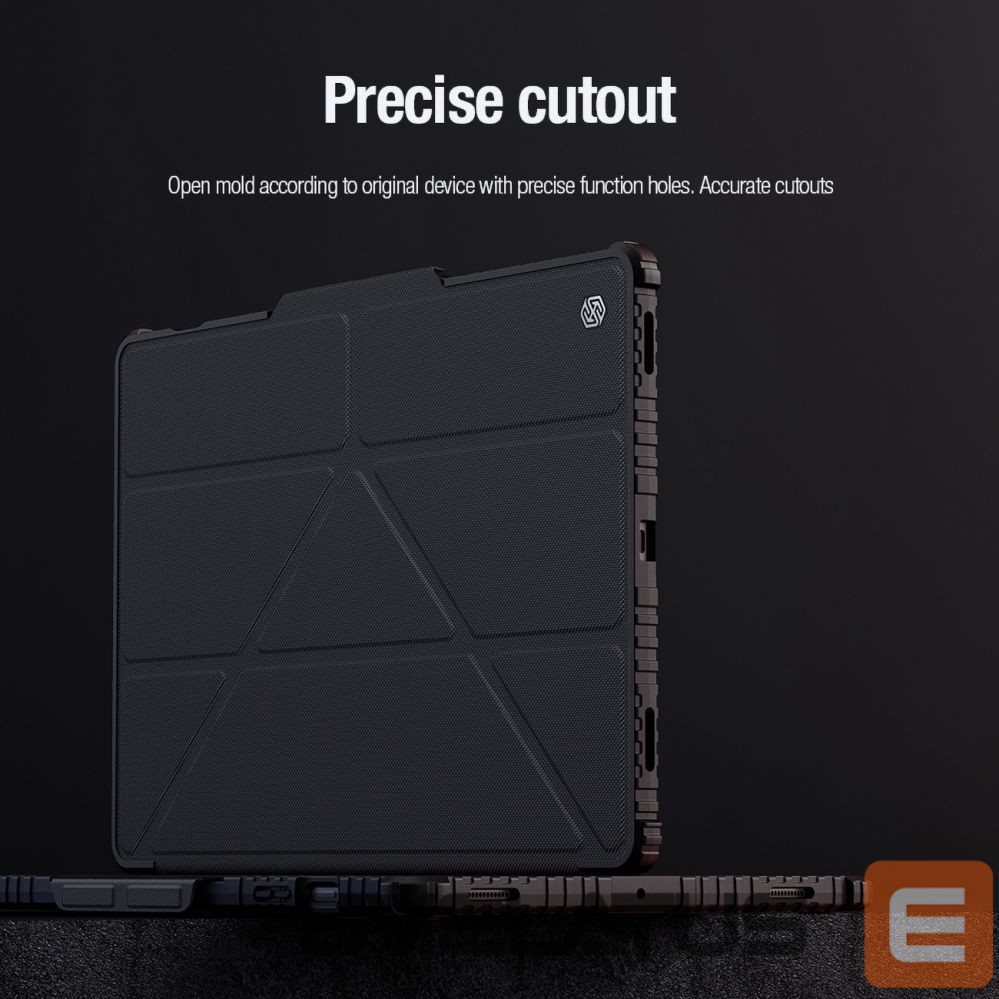 Back panel cover Nillkin Nillkin Bumper Leather Case Pro case for Samsung Galaxy Tab S9+ - black