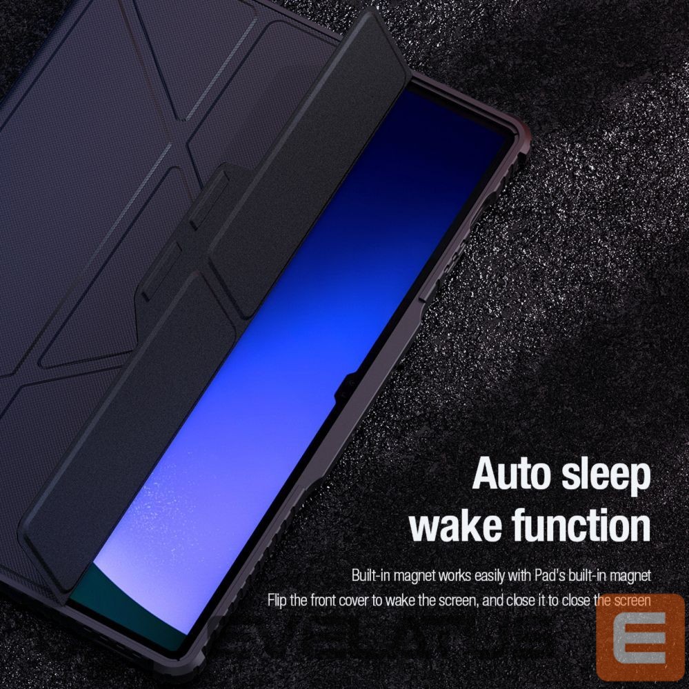 Back panel cover Nillkin Nillkin Bumper Leather Case Pro case for Samsung Galaxy Tab S9+ - black