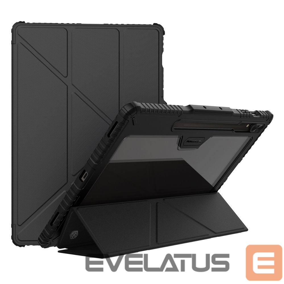 Back panel cover Nillkin Nillkin Bumper Leather Case Pro case for Samsung Galaxy Tab S9+ - black