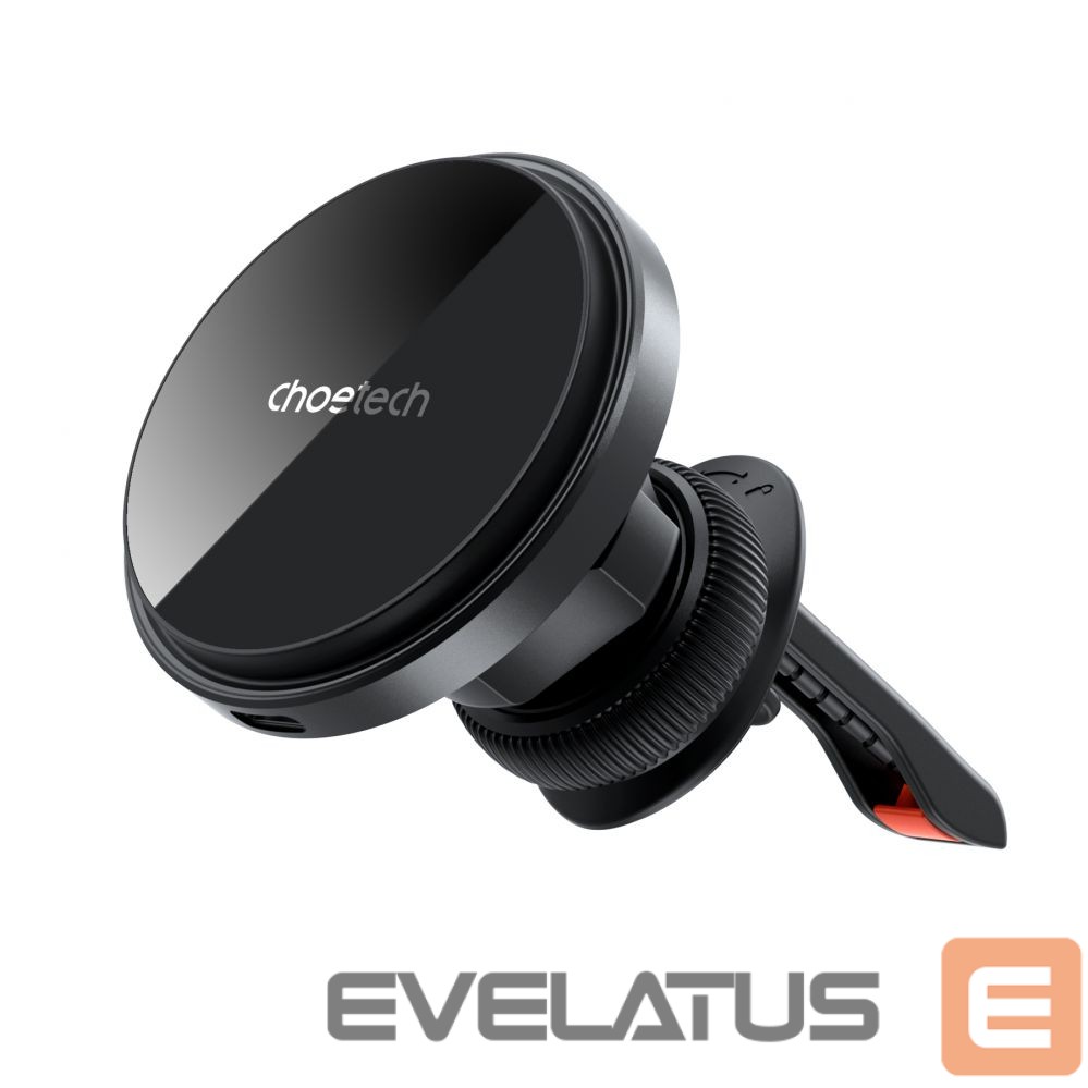 Other Phone Accessory Choetech Choetech T204-F magnetic car holder with 15W wireless charging - black